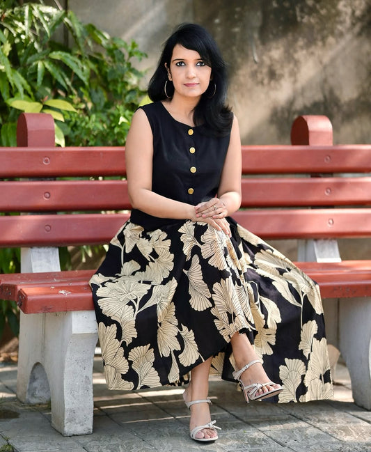 Modern Indo-Western Two-Piece Skirt Set